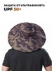 Картинка шляпа Skully Wear extra wide Brim khaki camo - 9