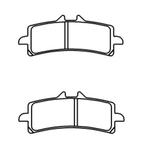 Колодки  G-brake   GM-07124S