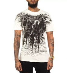 Футболка Affliction BLACK NIGHT WHITE