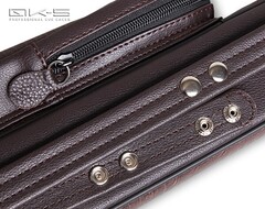 Кейс QK-S Captain 2x2 коричневый аллигатор