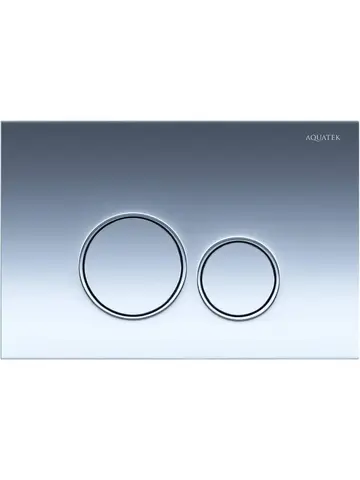 Aquatek PNS-0000012 PNS-0000012 (005BQ) Панель смыва Хром ободок хром для INSP-0000001 Pneumo S (клавиши квадрат)