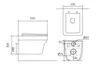 Aquatek SET Aquatek АМАДЕО KKI2 SET Aquatek АМАДЕО KKI2 (рама Aquatek Standard INS-0000012+крепеж KKI-0000002+унитаз АМАДЕО AQ1163-00 с тонким сиденьем soft-close)