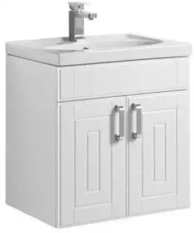 Aquanet 189156 Компл.1 - Тумба Рондо-60 фасады цв.белый (189156)