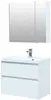 Aquanet 242524 Тумба с раковиной Гласс 80 цв.белый (242524)
