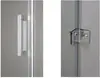 Aquanet 185427 Компл.2 - NWD1231 Beta 800x1500x2000 шторка Правая распашная дверь стекло прозрачное хром (185427)