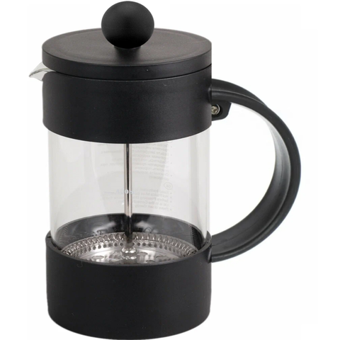 Чайник заварочный Tekanna, чёрный, объём: 1000 мл., материалы: боросиликатное стекло, полипропилен
