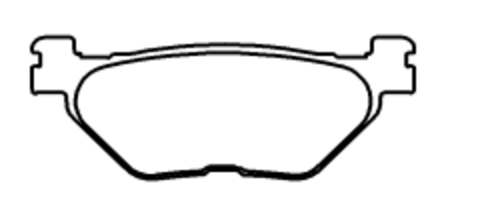Колодки  G-brake   GM-02065S