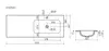 Ceramica Nova CN7021 CN7021 Раковина мебельная Grace прямоугольная 1210*457*137, с чашей справа и отвер. под смеситель, б