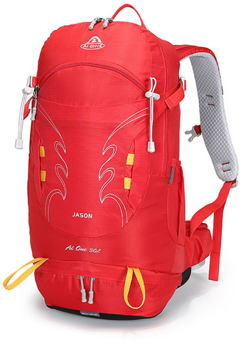 Картинка рюкзак туристический Ai One 1869 red-yellow - 1