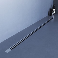 RGW 76215080-13 Душевой трап RGW SDR-50S-80 щелевой 800 Сатин ? 50 мм сифон + ножки фото