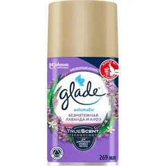Баллон сменный для автоосвежителя Glade Automatic Лаванда и алоэ 269мл