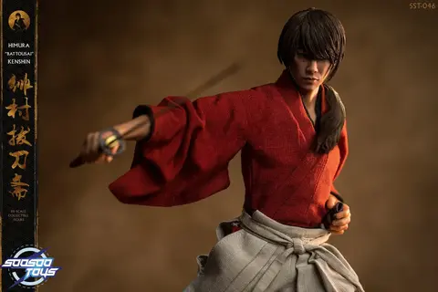 Фигурка Химура Кэнсин масштаб 1/6 Аниме-сериал Rurouni Kenshin SooSooToys