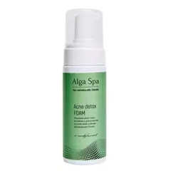 Детокс-пенка Alga Spa очищающая для жирной и проблемной кожи «Acne detox FOAM», 150мл