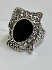 Нуар (кольцо из серебра)