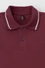 рубашка  для мальчика  КР 302597-1/красно-коричневый к536
