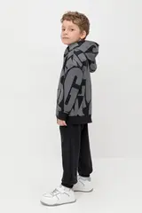 брюки  для мальчика  КР 400760/черный к522