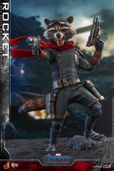 Фигурка Енот Ракета масштаб 1/6 Мстители Финал Hot Toys