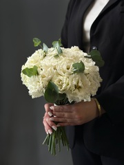 Букет невесты «Эустома»