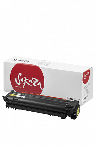 Картридж Sakura W2012X для HP Color LaserJet Enterprise M856dn/ M776dn/ MFP M776z/ MFP M776zs, желтый, 29000к.