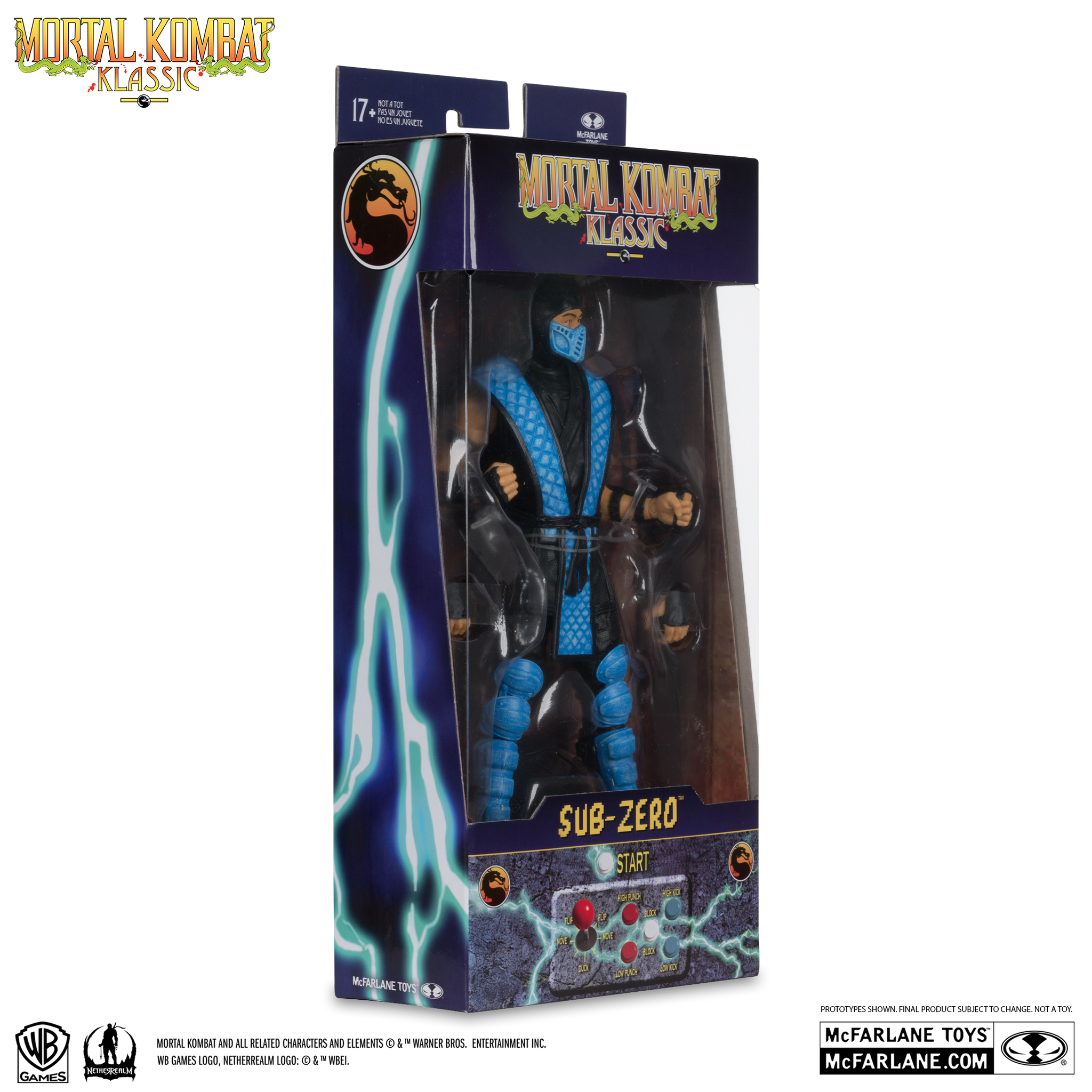 Фигурка Саб Зиро из игры Мортал Комбат Классик Mcfarlane