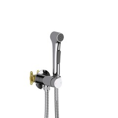 Aquatek AQ1020CR AQ1020CR ЕВРОПА комплект для гигиенического душа встроенный (смеситель + гигиеническая лейка + шланг) фото