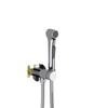 Aquatek AQ1020CR AQ1020CR ЕВРОПА комплект для гигиенического душа встроенный (смеситель + гигиеническая лейка + шланг)