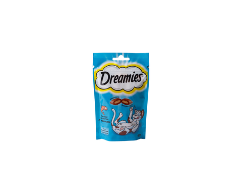 Корм Dreamies с лососем 60г, шт
