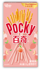 Pocky бисквитные палочки со вкусом персика