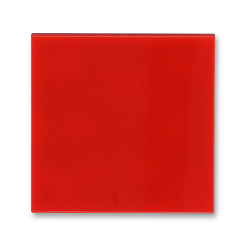 Клавиша одноклавишного выключателя. Цвет Красный. ABB. Levit(Левит). 2CHH590431B8065