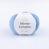 Пряжа Infinity Merino Extrafine 6511 нежно-голубой