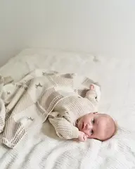 Плед вязаный 100% хлопок