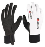 Премиальные тёплые лыжные перчатки Kinetixx Sol X-Warm White для холодной погоды