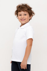 джемпер  для мальчика  КР 302630-1/белый к566