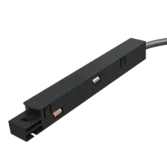 Вводной коннектор питания для магнитной трековой шины Vaes VECTOR, цвет чёрный