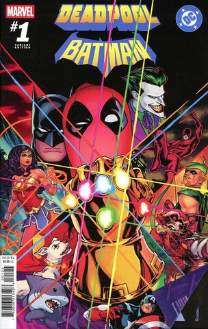 Marvel/DC Deadpool Batman #1 (Cover C) (Russell Dauterman Homage Cover)
