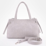 Сумка Саломея 505 итальянский светло-серый