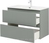 Aquanet 332533 Тумба с раковиной Джейн 90 цв.мисти грин (раковина Flat) (332533)