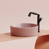 Ceramica Nova Element CN6057MP Умывальник чаша накладная круглая, 36x36, цвет: розовый