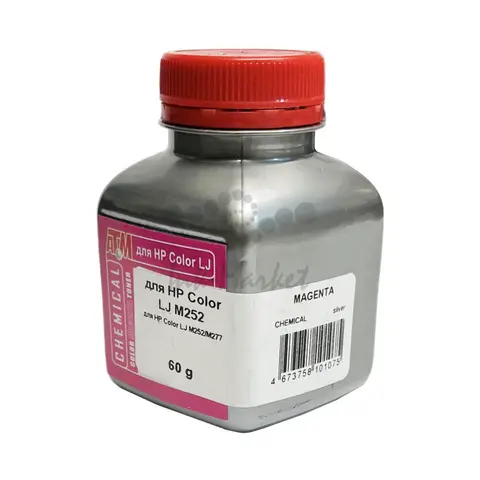 Тонер для HP Color LJ M252, M277, M452, M477 (фл,60,красный) АТМ