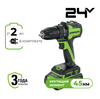Дрель-шуруповерт акк. Greenworks DD345, 24V,  б/щет, 27/45 Нм, 13мм, 2х2Ач, ЗУ, кор (3708307CUC) — фото 1