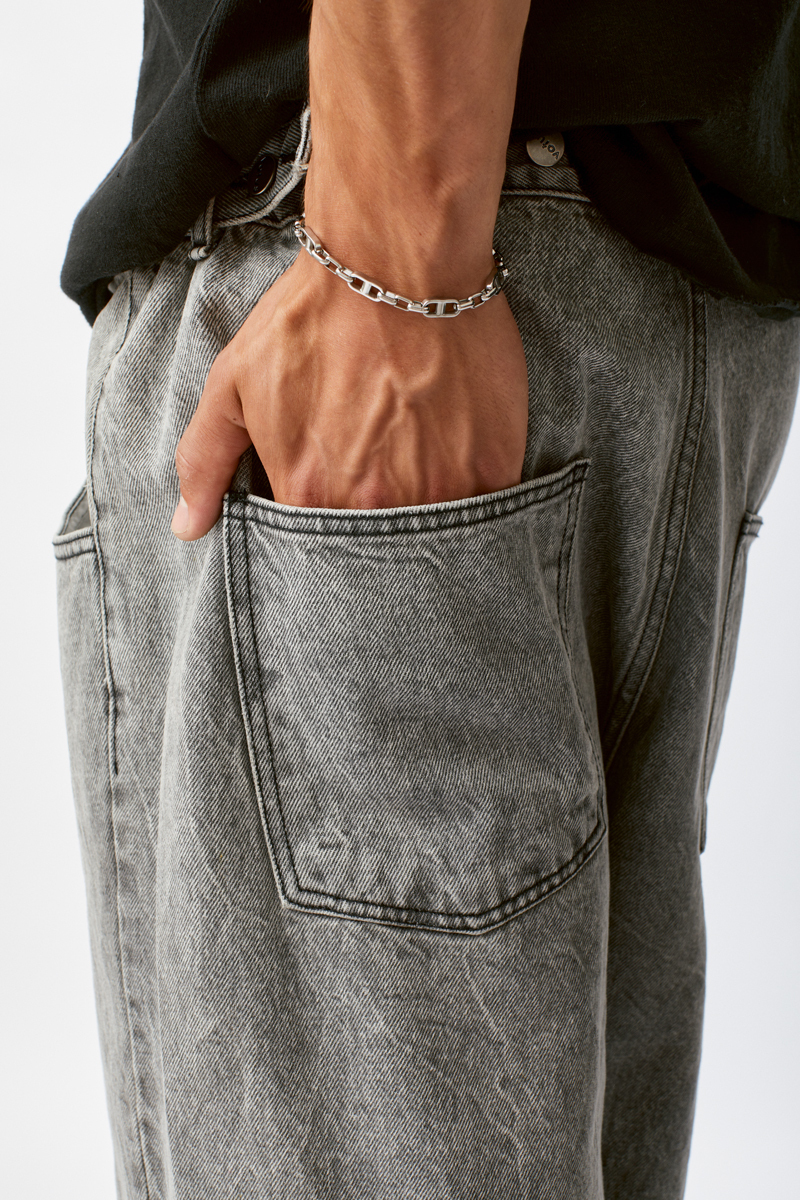 Серые джинсы-трансформеры Votus