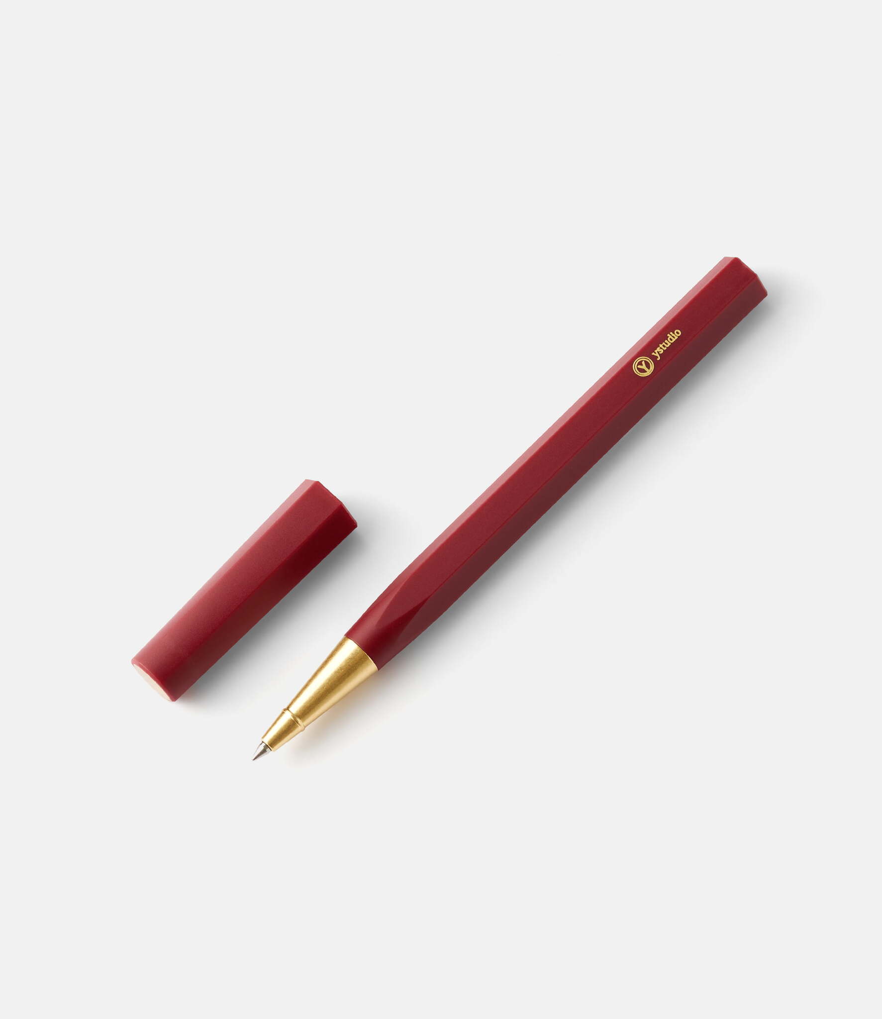 Resin — ручка-роллер из акрила и латуни