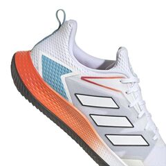 Теннисные кроссовки Adidas Defiant Speed M Clay - cloud white/cloud white/preloved red