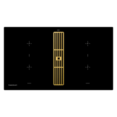 Индукционная варочная панель с вытяжкой Kuppersbusch KMI 9850.0 SR Gold