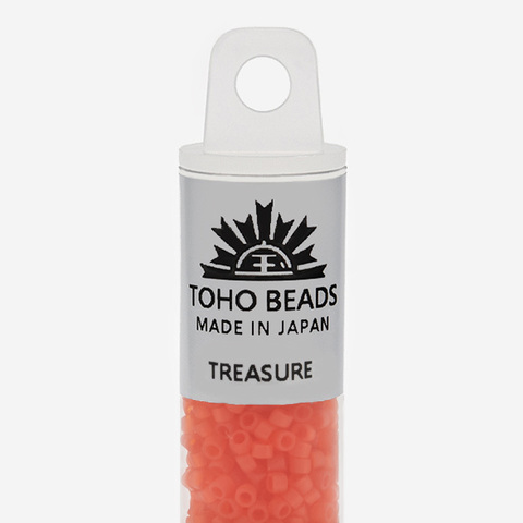 Японский бисер TOHO Treasure (№5F), прозрачный матовый
