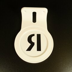 Настенный кронштейн-полка для Яндекс станции мини2 (Яндекс-Алиса), 3D печать, белый