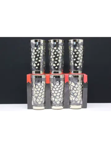 Стакан для напитков сока и воды высокие