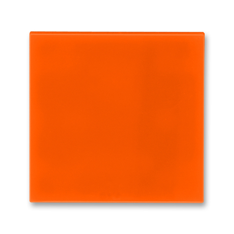 Клавиша одноклавишного выключателя. Цвет Оранжевый. ABB. Levit(Левит). 2CHH590431B8066