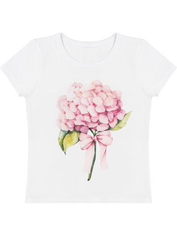Футболка "Гортензия"