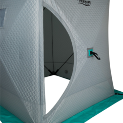 Купить зимнюю палатку Куб Premier Комфорт трехслойная 1,8х1,8 (PR-ISCC-180BG)